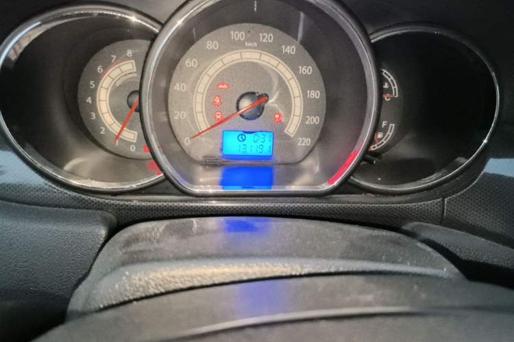 Used JAC Group Heyue  Odometer Close Up