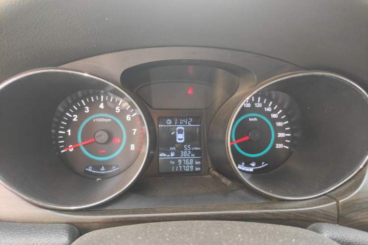 Used JAC Group Heyue 2014 1.5L Manual Comfort Model China IV Standard Instrument Cluster