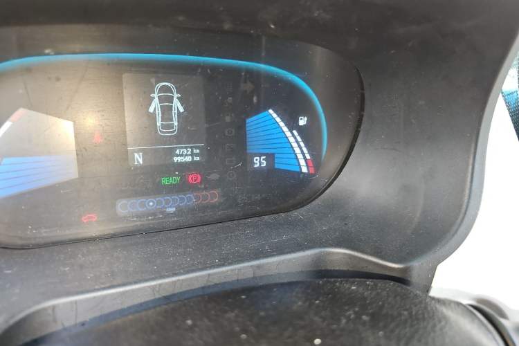 Used JAC Group iEV 2015 iEV5 Odometer Close Up