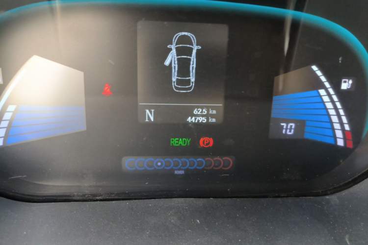 Used JAC Group iEV 2015 iEV5 Odometer Close Up