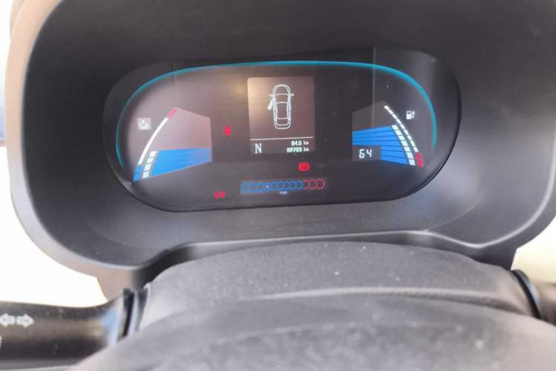 Used JAC Group iEV 2015 iEV5 Odometer Close Up