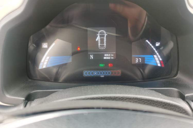 Used JAC Group iEV6E 2017 iEV6E Odometer Close Up