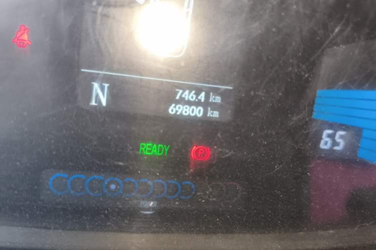 Used JAC Group iEV6E 2017 iEV6E Time Edition Odometer Close Up