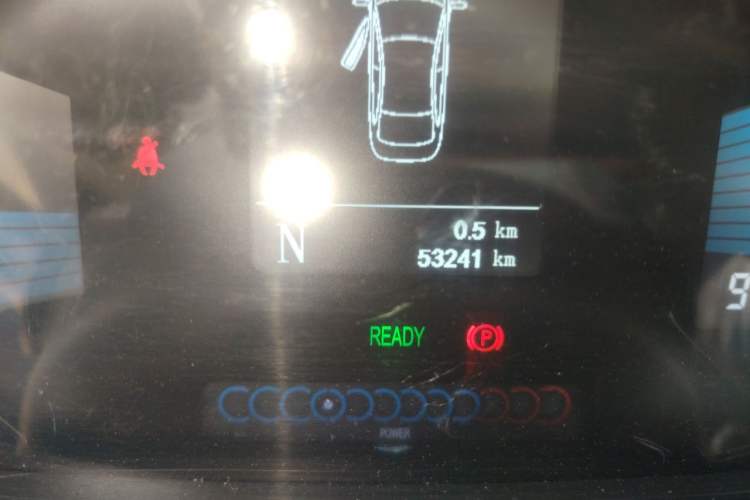 Used JAC Group iEV6E 2017 iEV6E Time Edition Odometer Close Up