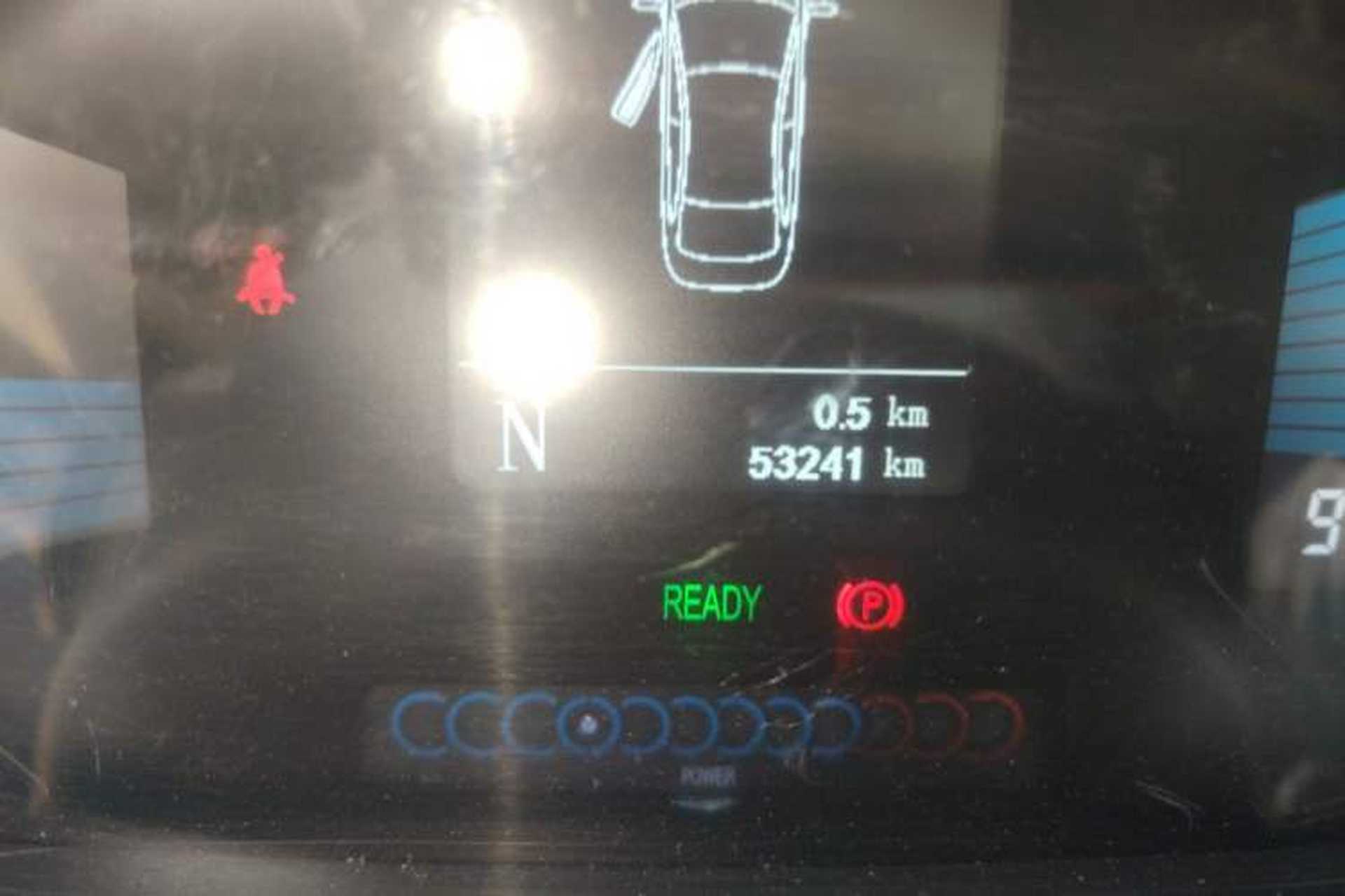 Used JAC Group iEV6E 2017 iEV6E Time Edition Odometer Close Up