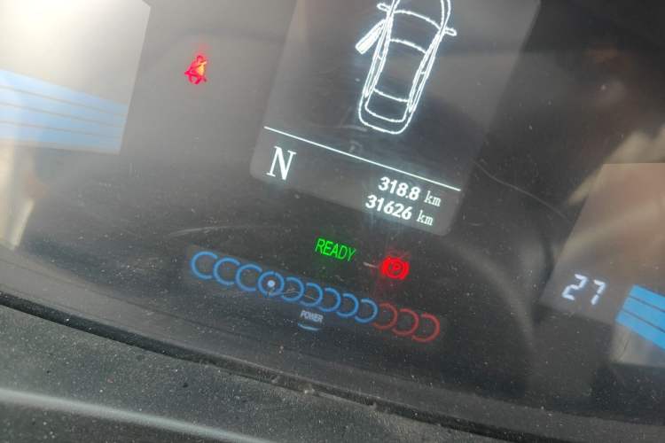 Used JAC Group iEV6E 2017 iEV6E Time Edition Odometer Close Up