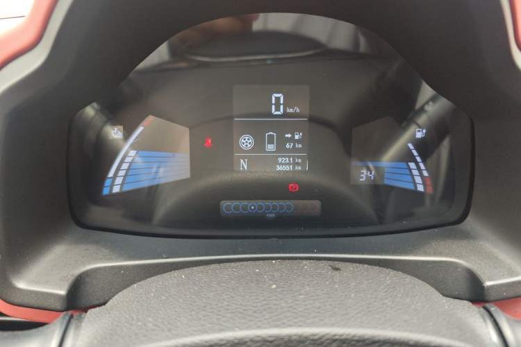 Used JAC Group iEV6E 2018 Upgraded Edition iEV6E Luxury Smart Model Instrument Cluster