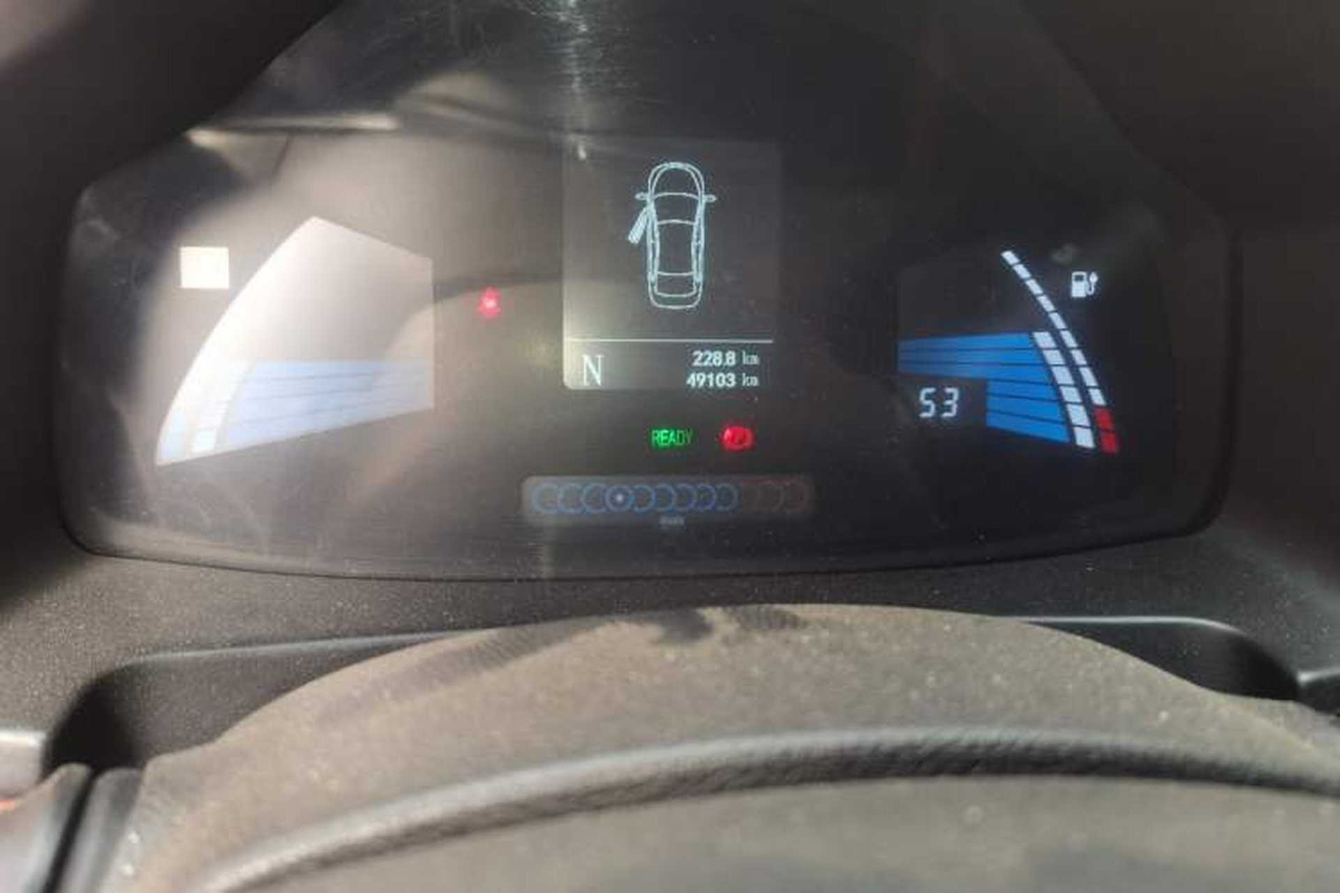 Used JAC Group iEV6E 2018 Sport Edition iEV6E Luxury Smart Enjoyment Version Odometer Close Up