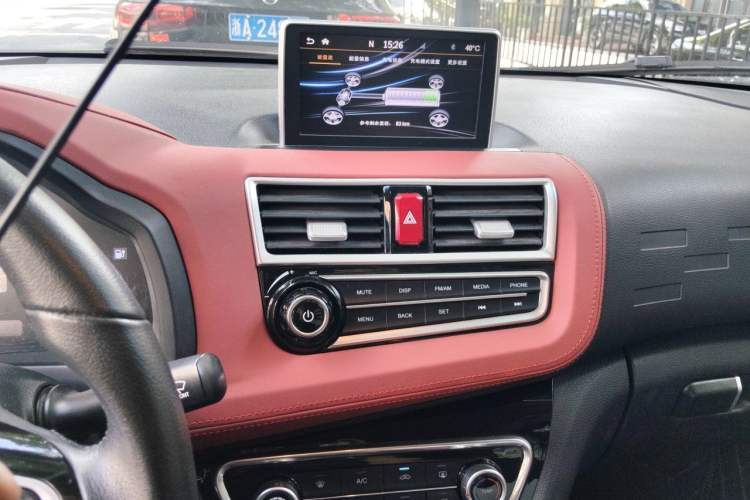 Used JAC Group iEV6E 2018 Sport Edition iEV6E Luxury Smart Enjoyment Version Audio And AC Panel