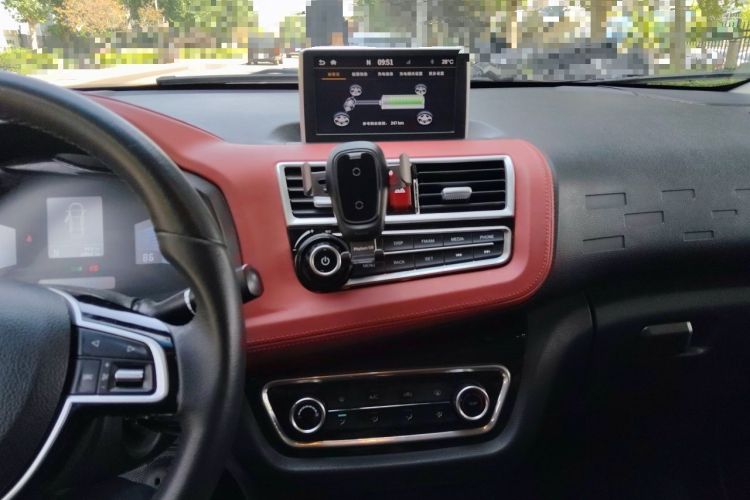 Used JAC Group iEV6E 2018 Sport Edition iEV6E Luxury Smart Enjoyment Version Audio And AC Panel