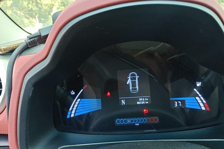 Used JAC Group iEV6E 2018 Upgraded Edition iEV6E Luxury Smart Model Instrument Cluster
