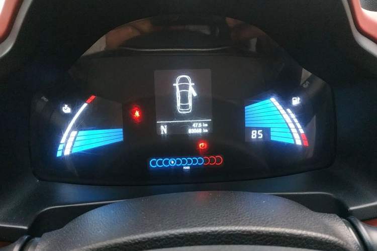 Used JAC Group iEV6E 2018 Sport Edition iEV6E Luxury Smart Enjoyment Version Odometer Close Up