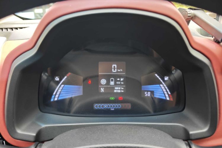 Used JAC Group iEV6E 2018 Upgraded iEV6E Luxury Model Odometer Close Up