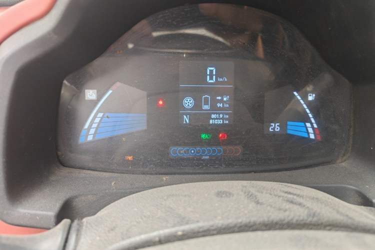 Used JAC Group iEV6E 2018 Sport Edition iEV6E Luxury Smart Enjoyment Version Odometer Close Up