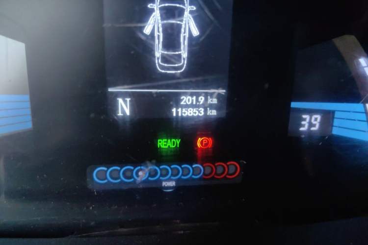 Used JAC Group iEV6E 2018 Sport Edition iEV6E Luxury Smart Enjoyment Version Odometer Close Up