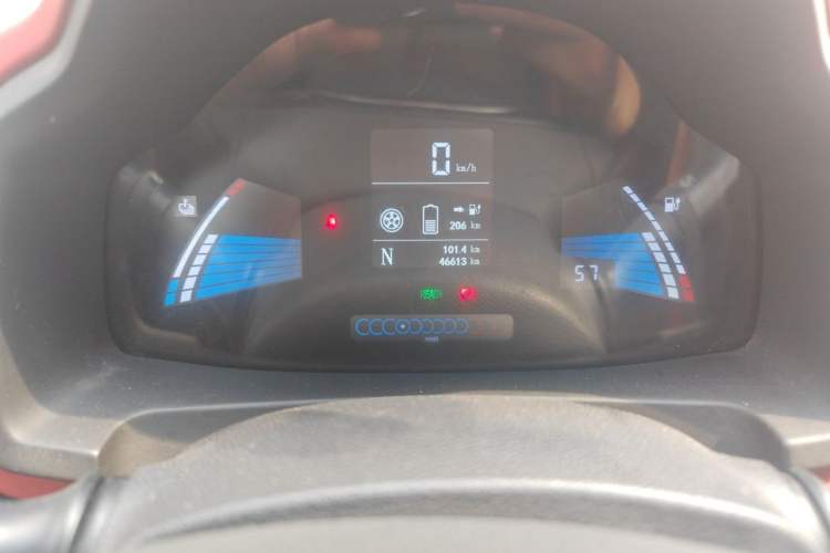 Used JAC Group iEV6E 2018 Sport Edition iEV6E Luxury Smart Enjoyment Version Odometer Close Up