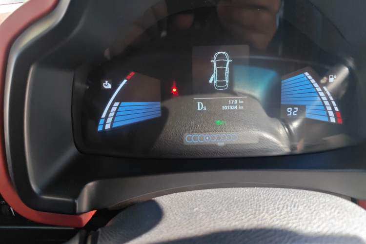 Used JAC Group iEV6E 2018 Upgraded Edition iEV6E Luxury Smart Model Odometer Close Up