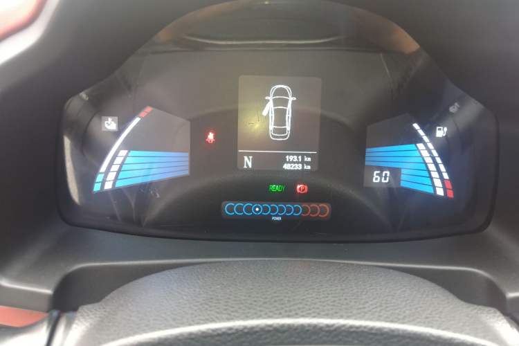 Used JAC Group iEV6E 2018 Sport Edition iEV6E Luxury Smart Enjoyment Version Odometer Close Up
