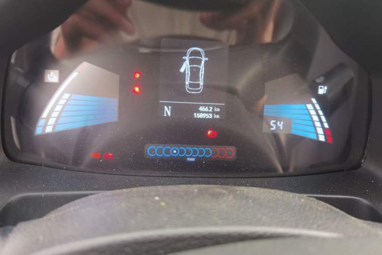 Used JAC Group iEV6E 2018 Sport Edition iEV6E Luxury Smart Enjoyment Version Odometer Close Up