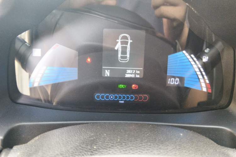 Used JAC Group iEV6E 2018 Sport Edition iEV6E Luxury Smart Enjoyment Version Odometer Close Up