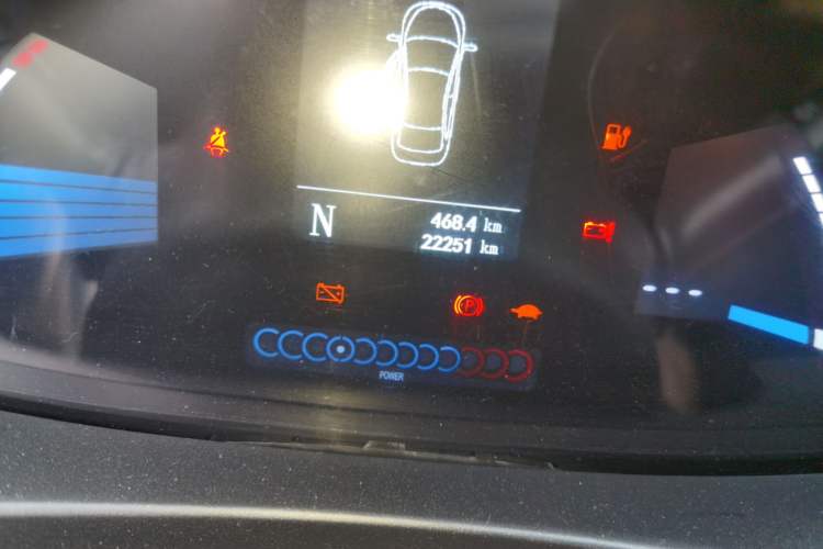 Used JAC Group iEV6E 2018 Upgraded iEV6E Luxury Model Odometer Close Up