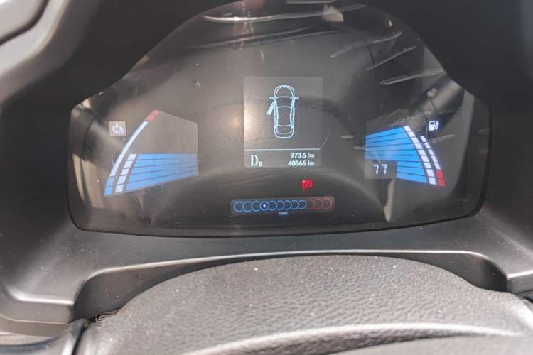 Used JAC Group iEV6E 2018 Sport Edition iEV6E Luxury Smart Enjoyment Version Odometer Close Up
