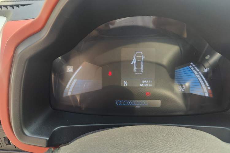 Used JAC Group iEV6E 2018 Upgraded Edition iEV6E Luxury Smart Model Odometer Close Up