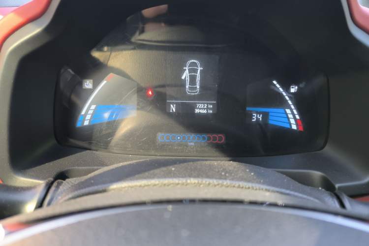 Used JAC Group iEV6E 2018 Upgraded Edition iEV6E Luxury Smart Model Odometer Close Up