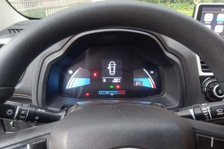 Used JAC Group iEV6E 2019 Upgraded Model iEV6E Luxury Smart Version Instrument Cluster