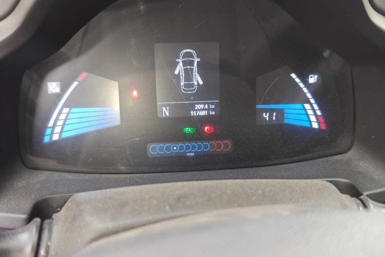 Used JAC Group iEV6E 2019 Upgraded Model iEV6E Luxury Smart Version Odometer Close Up