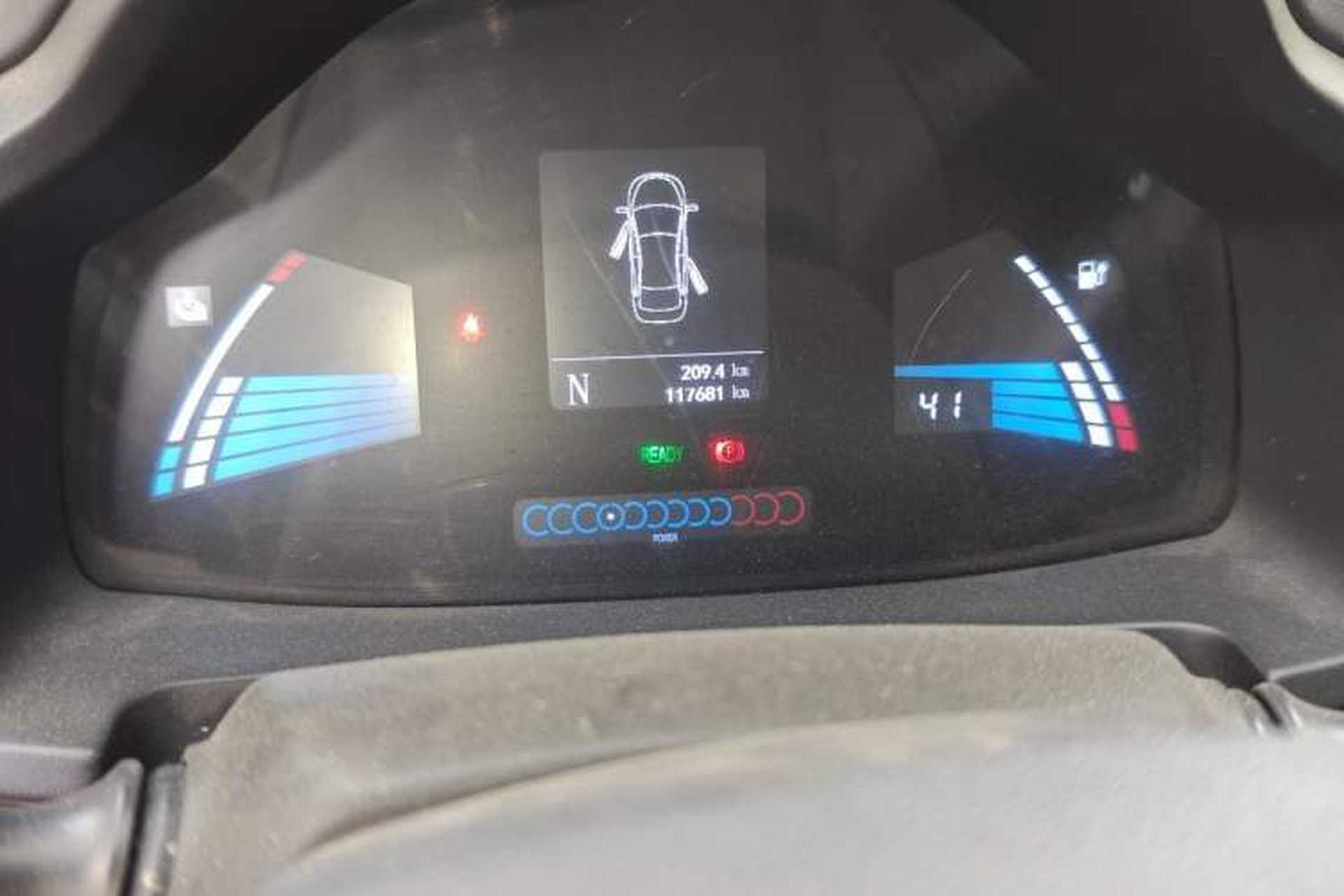 Used JAC Group iEV6E 2019 Upgraded Model iEV6E Luxury Smart Version Odometer Close Up