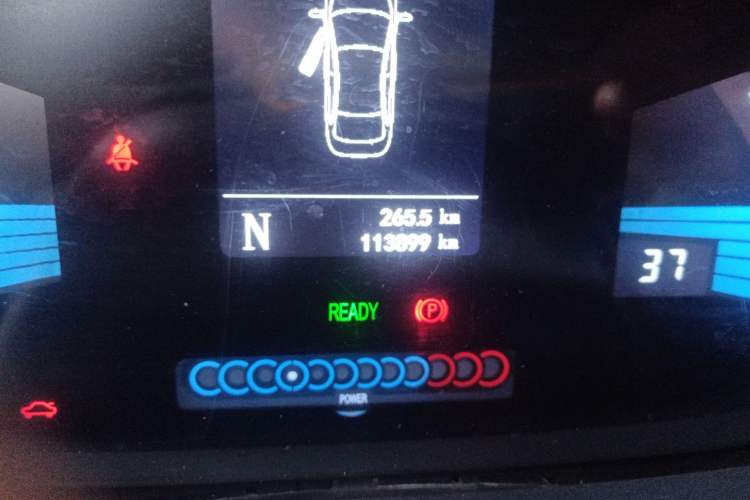Used JAC Group iEV6E 2019 Upgraded Model iEV6E Luxury Smart Version Odometer Close Up