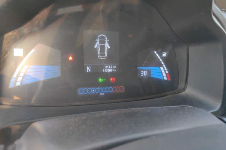 Used JAC Group iEV6E 2019 Upgraded Model iEV6E Luxury Smart Version Odometer Close Up