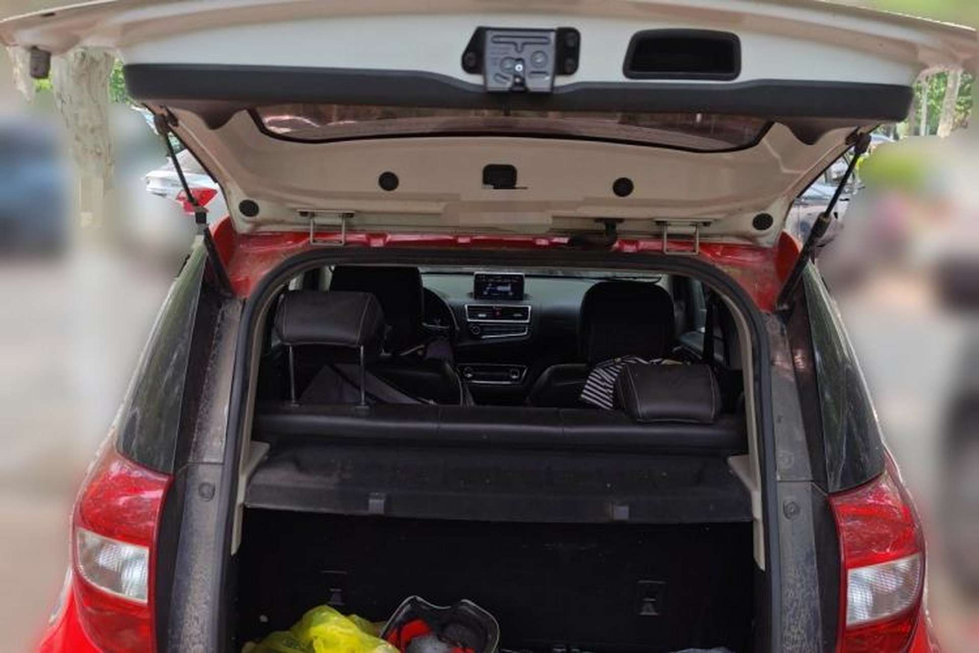 Used JAC Group iEV6E 2019 Upgraded Model iEV6E Luxury Smart Version Trunk