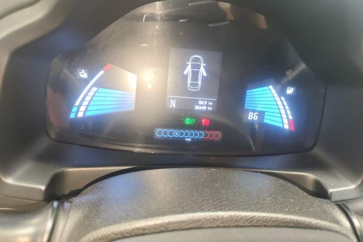 Used JAC Group iEV6E 2019 Sport Edition iEV6E Deluxe Smart Version Odometer Close Up