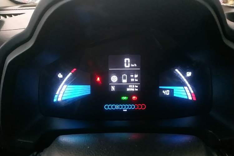 Used JAC Group iEV6E 2019 Upgraded Model iEV6E Luxury Smart Version Instrument Cluster
