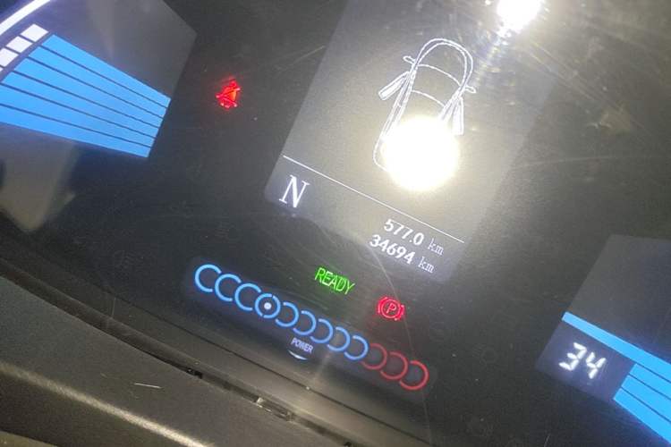 Used JAC Group iEV6E 2019 Sports Edition iEV6E Deluxe Smart Version with Premium Features Instrument Cluster