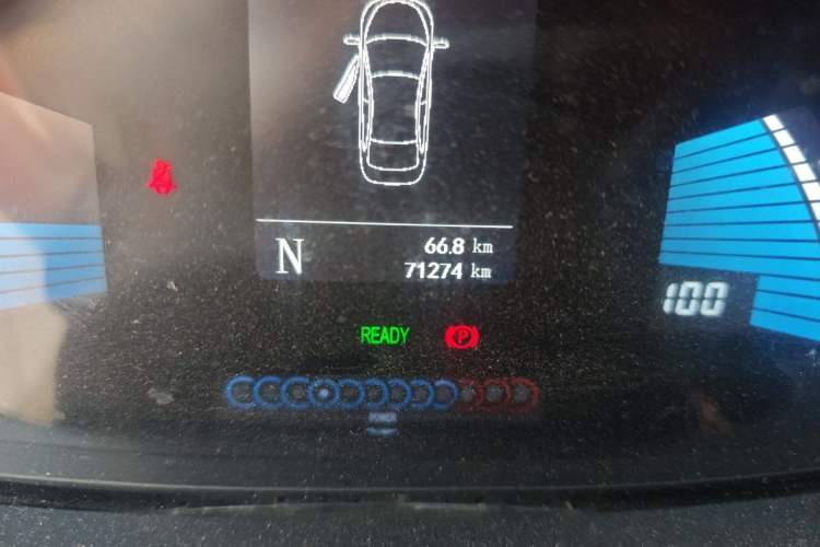 Used JAC Group iEV6E 2019 Sports Edition iEV6E Deluxe Smart Version with Premium Features Odometer Close Up