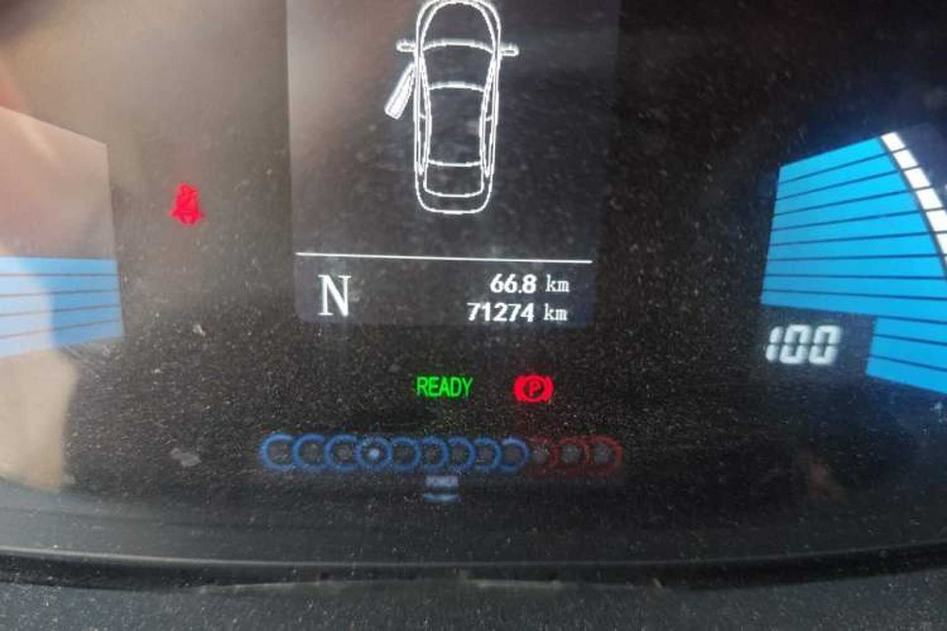 Used JAC Group iEV6E 2019 Sports Edition iEV6E Deluxe Smart Version with Premium Features Odometer Close Up