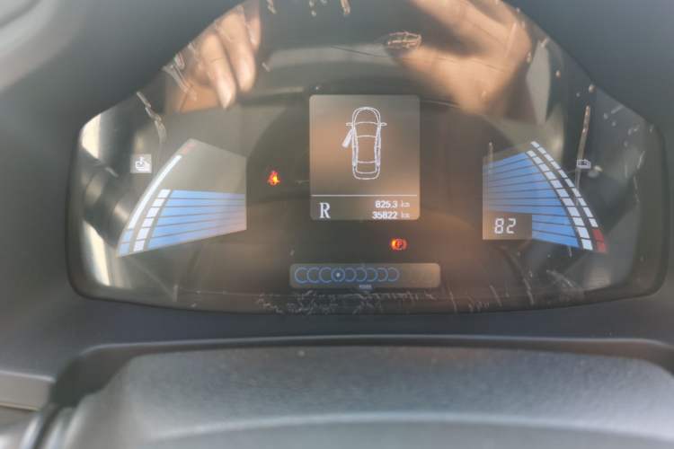 Used JAC Group iEV6E 2019 Youth Edition iEV6E Smart Model Odometer Close Up