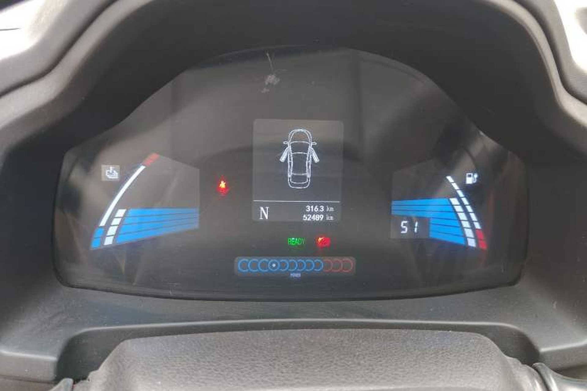 Used JAC Group iEV6E 2019 Upgraded iEV6E Luxury Model Odometer Close Up