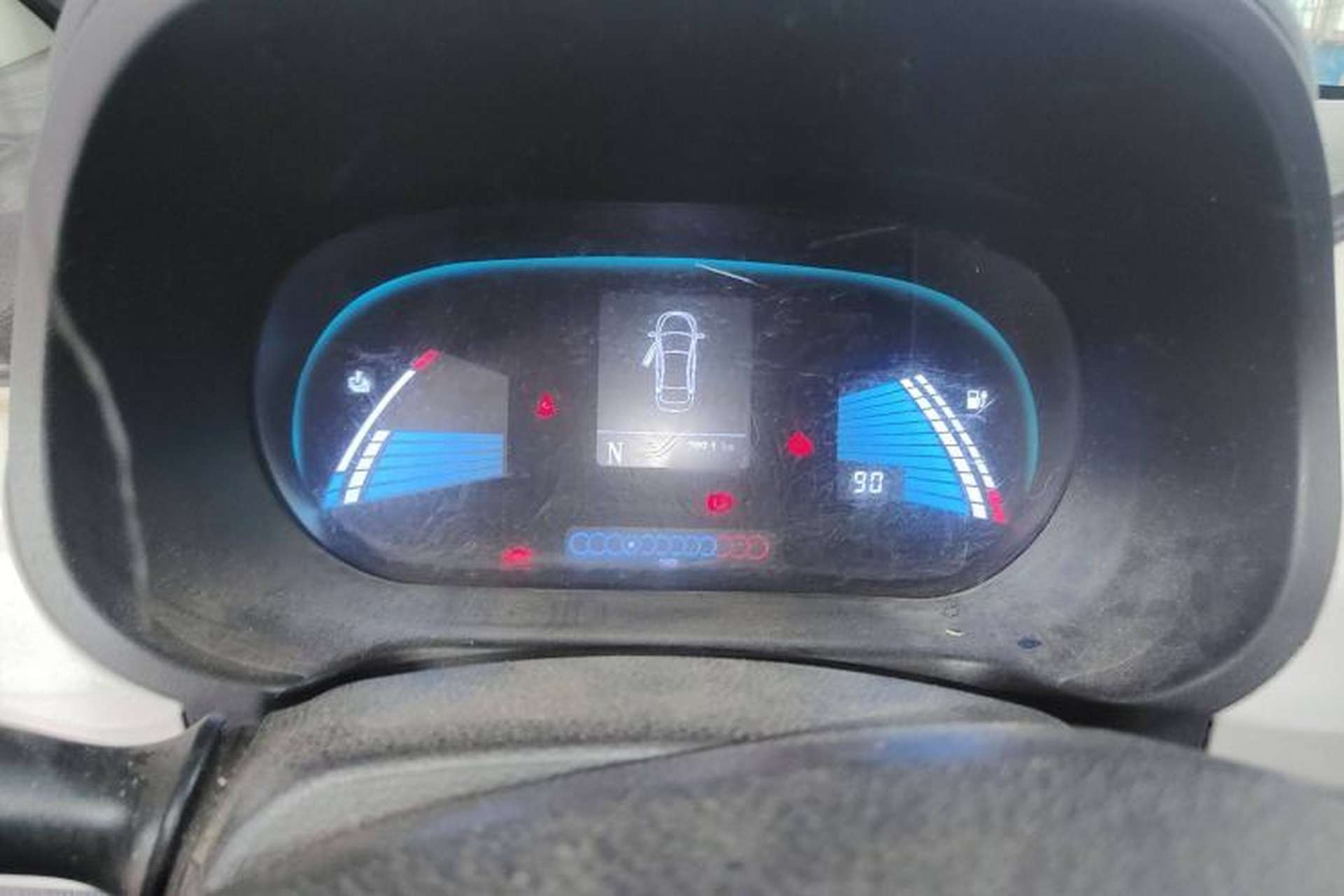 Used JAC Group iEV7 2019 iEV7L Luxury Smart Model Instrument Cluster