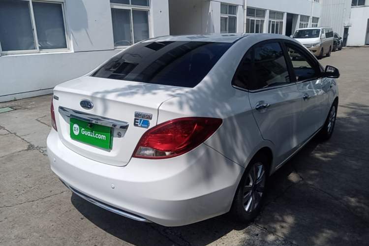 Used JAC Group iEV7 2019 iEV7L Luxury Smart Model Rear Right 45 Deg