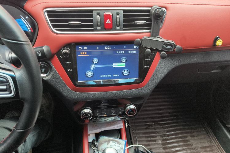 Used JAC Group iEV7S 2018 Smart Enjoyment Model Audio And AC Panel