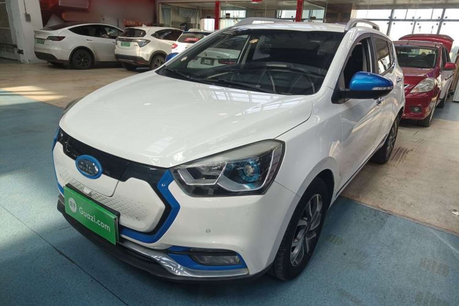 Used JAC Group iEV7S 2018 Smart Enjoyment Model Front Left 45 Deg