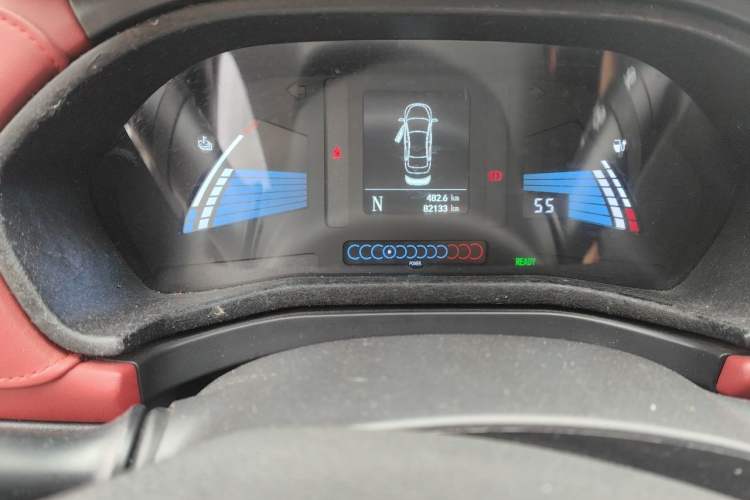 Used JAC Group iEV7S 2018 Smart Enjoyment Model Odometer Close Up