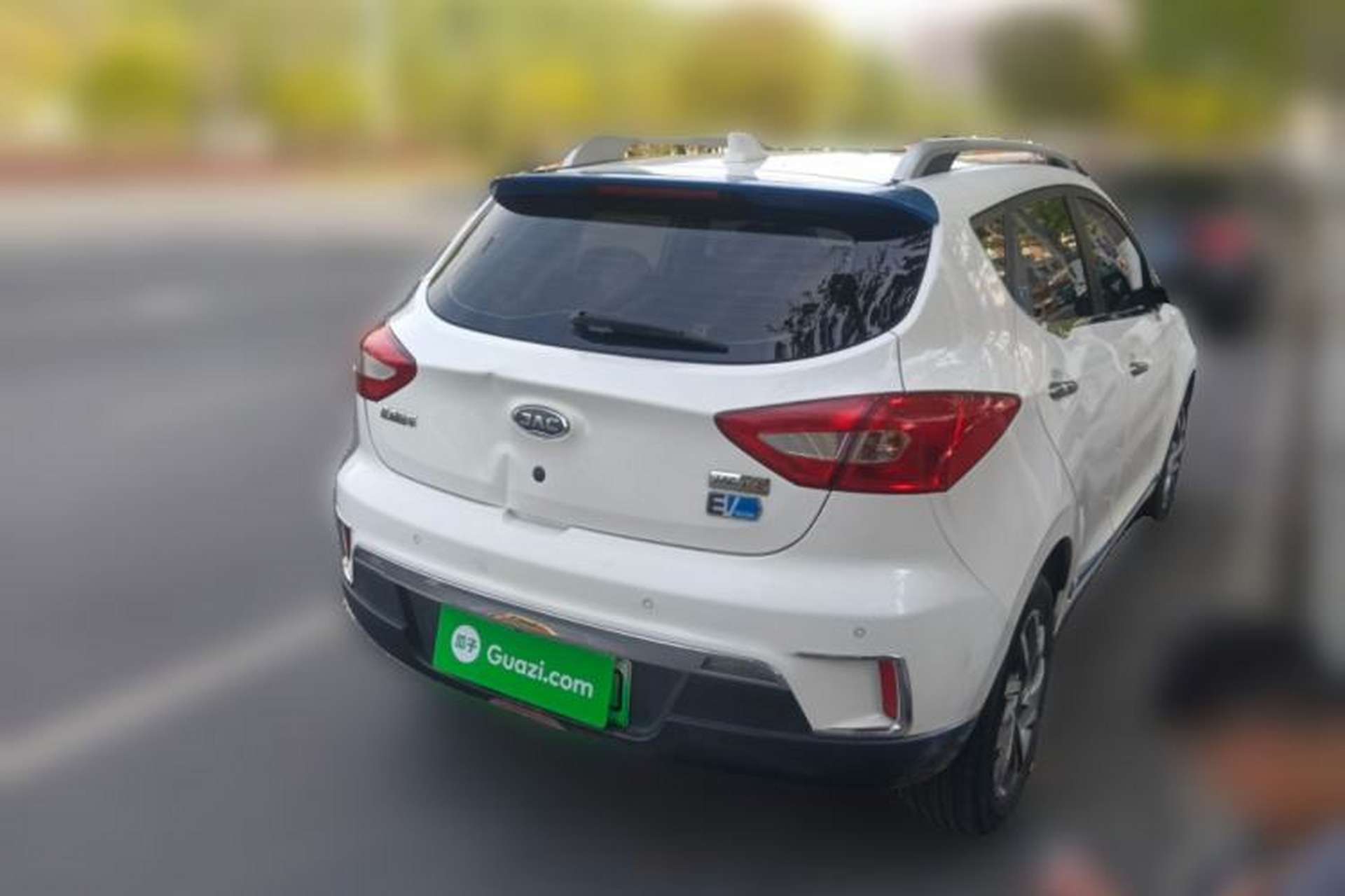 Used JAC Group iEV7S 2018 Smart Enjoyment Model Rear Right 45 Deg