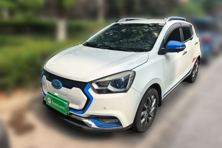 Used JAC Group iEV7S 2018 Smart Enjoyment Model Guazi used car, China used car export, Used car for sale, Used JAC Group cars, Cheapest cars for sale, Electric vehicle, New energy car