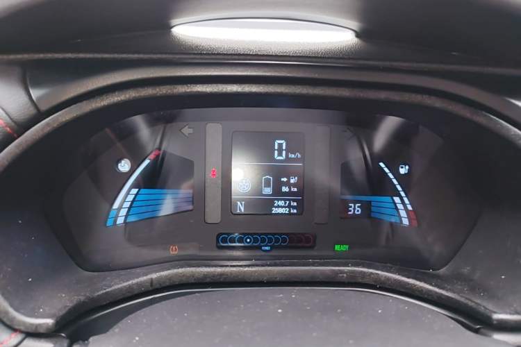 Used JAC Group iEV7S 2019 Luxury Smart Fully Equipped Edition Instrument Cluster