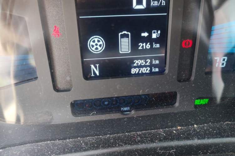 Used JAC Group iEV7S 2019 Luxury Smart Fully Equipped Edition Odometer Close Up